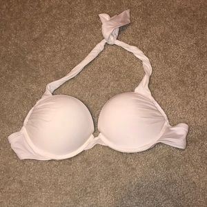 White Victoria’s Secret Push-up Bikini Top